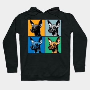 Xoloitzcuintli Pop Art - Dog Lovers Hoodie